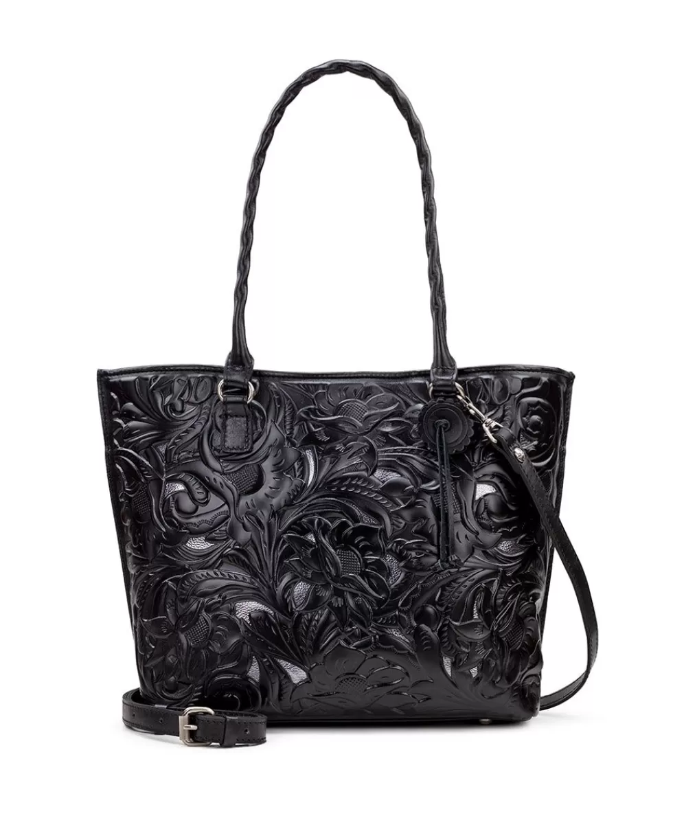 Patricia Nash Adeline Burnished Cutout Tooled Tote Shop