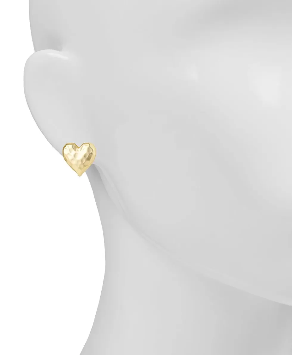 Patricia Nash Bumpy Heart Drop Earrings Clearance