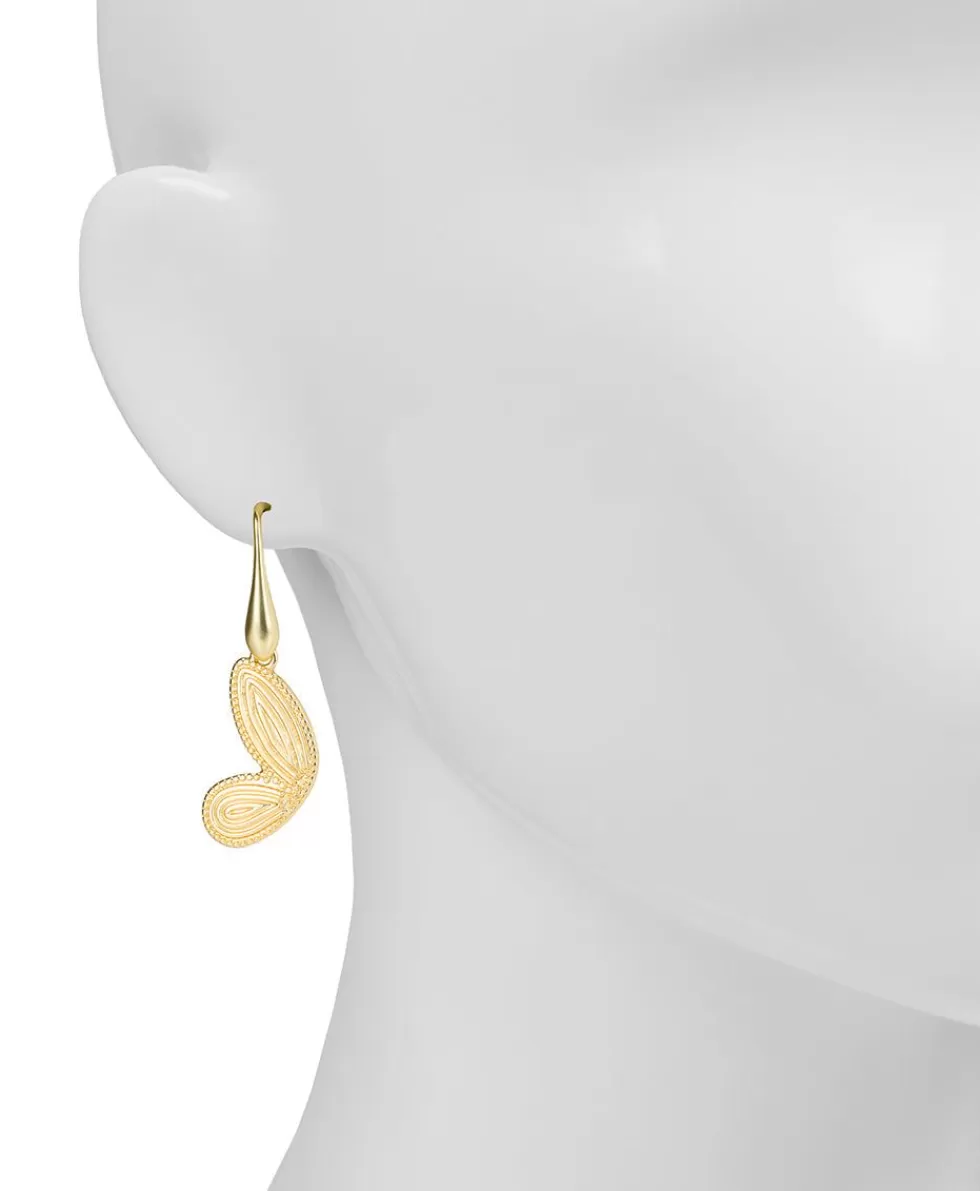 Patricia Nash Butterfly Wing Drop Earrings Best