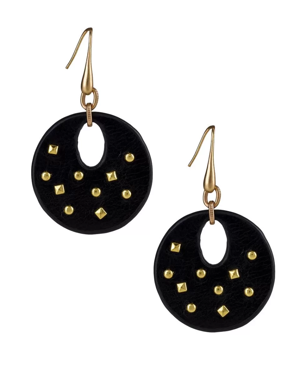 Patricia Nash Celini Doorknocker Stud Earrings Store