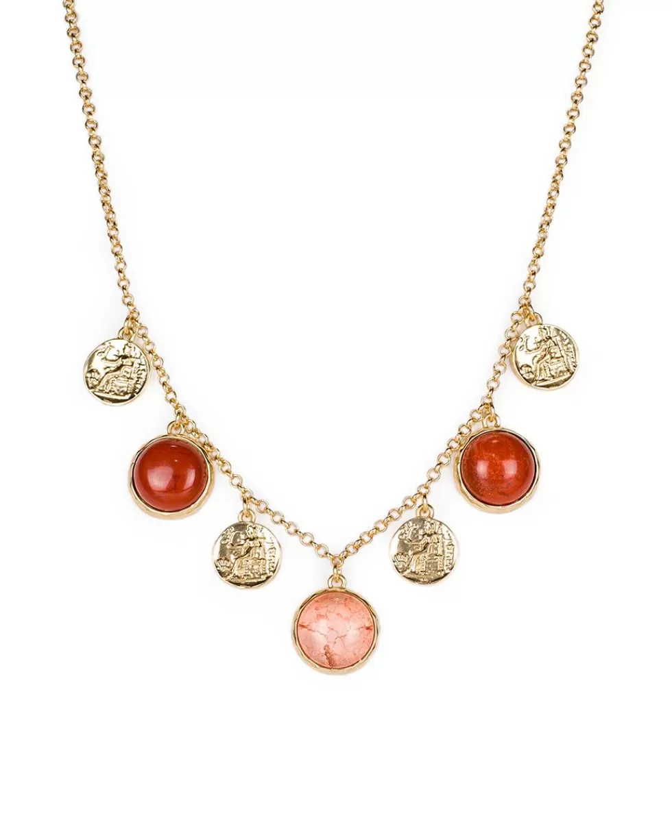 Patricia Nash Charm Short Necklace Outlet