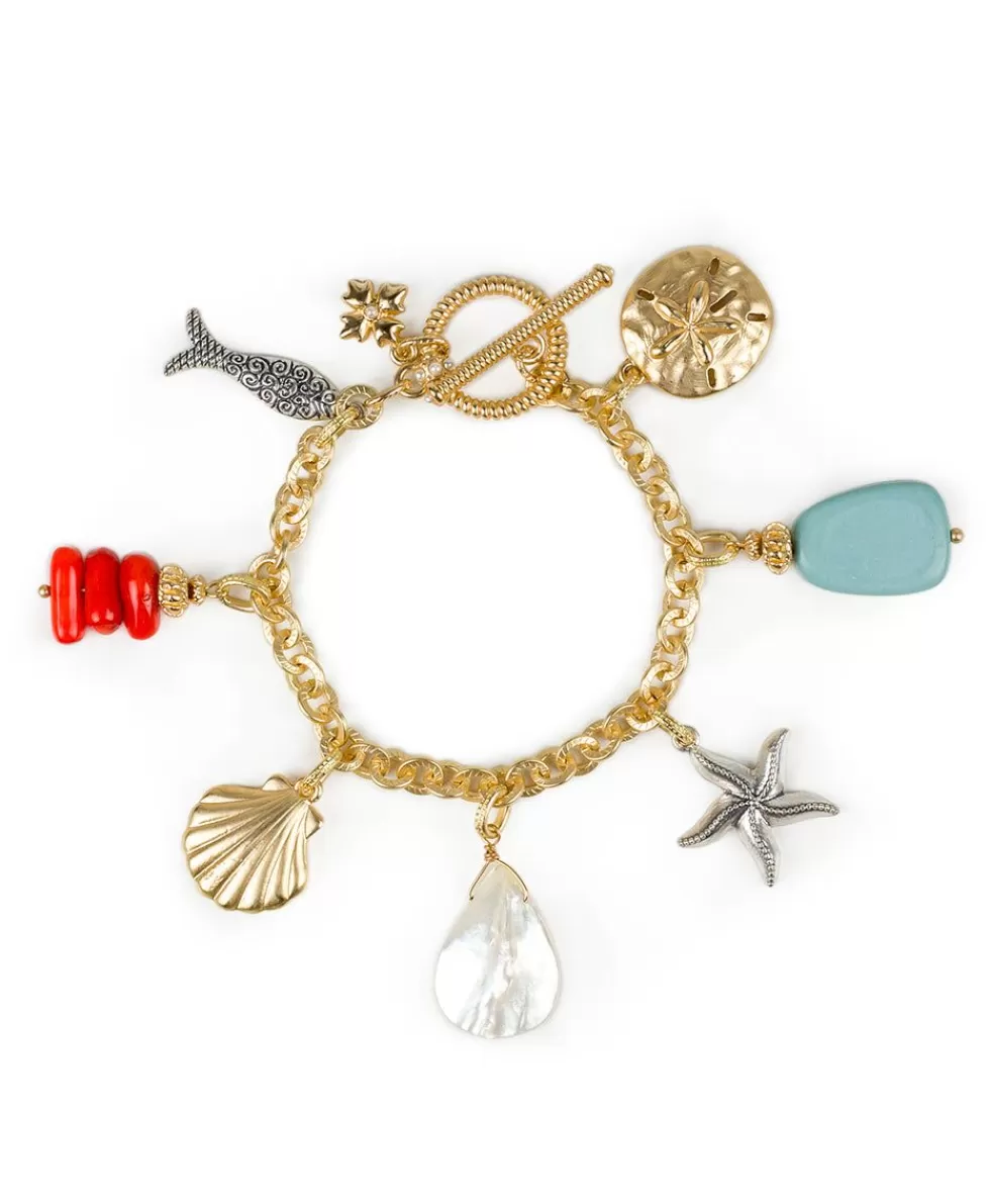 Patricia Nash Charm Toggle Bracelet Flash Sale