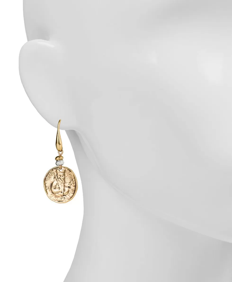 Patricia Nash Coin Drop Earrings Sale