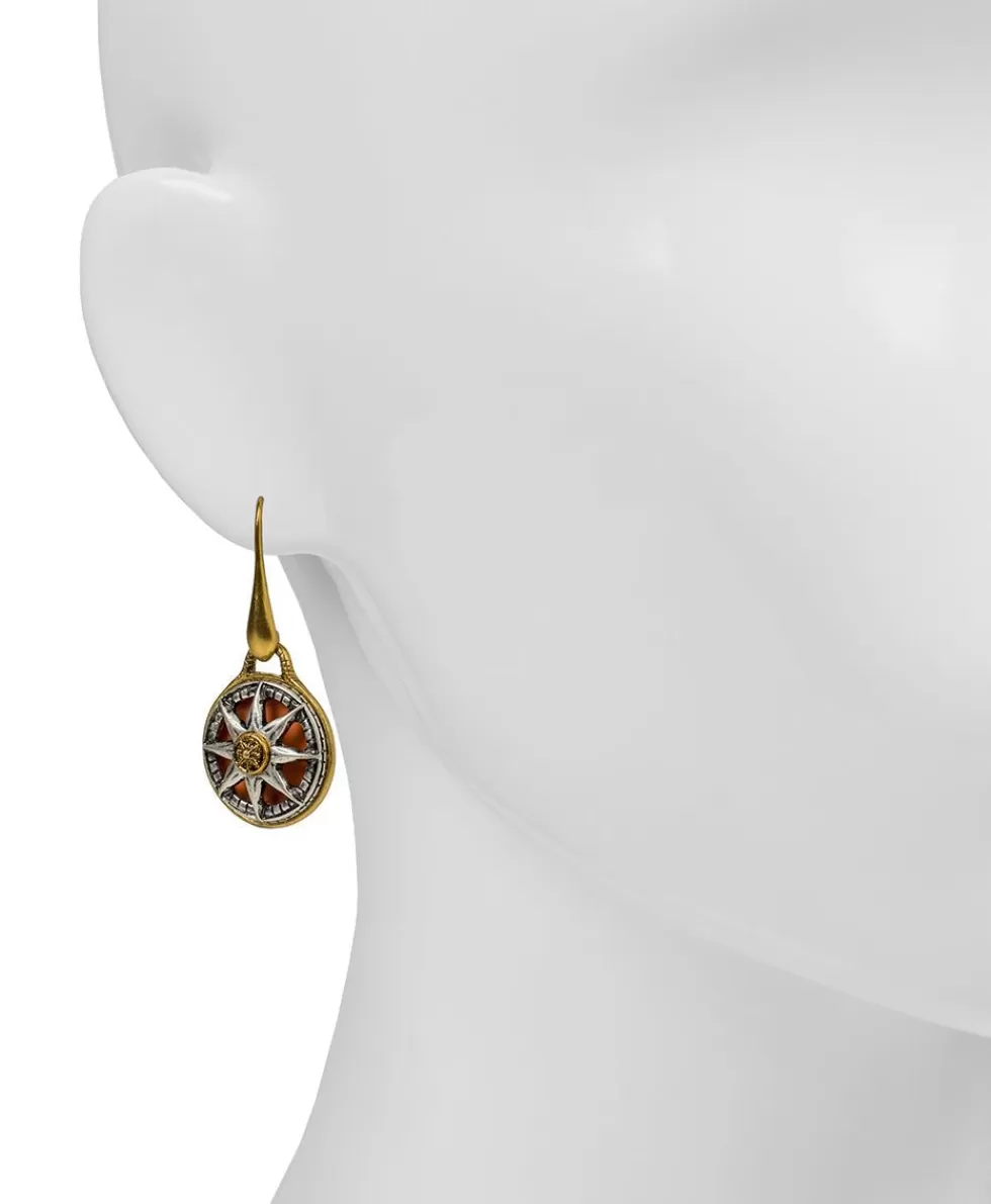 Patricia Nash Compass Drop Earrings Sale