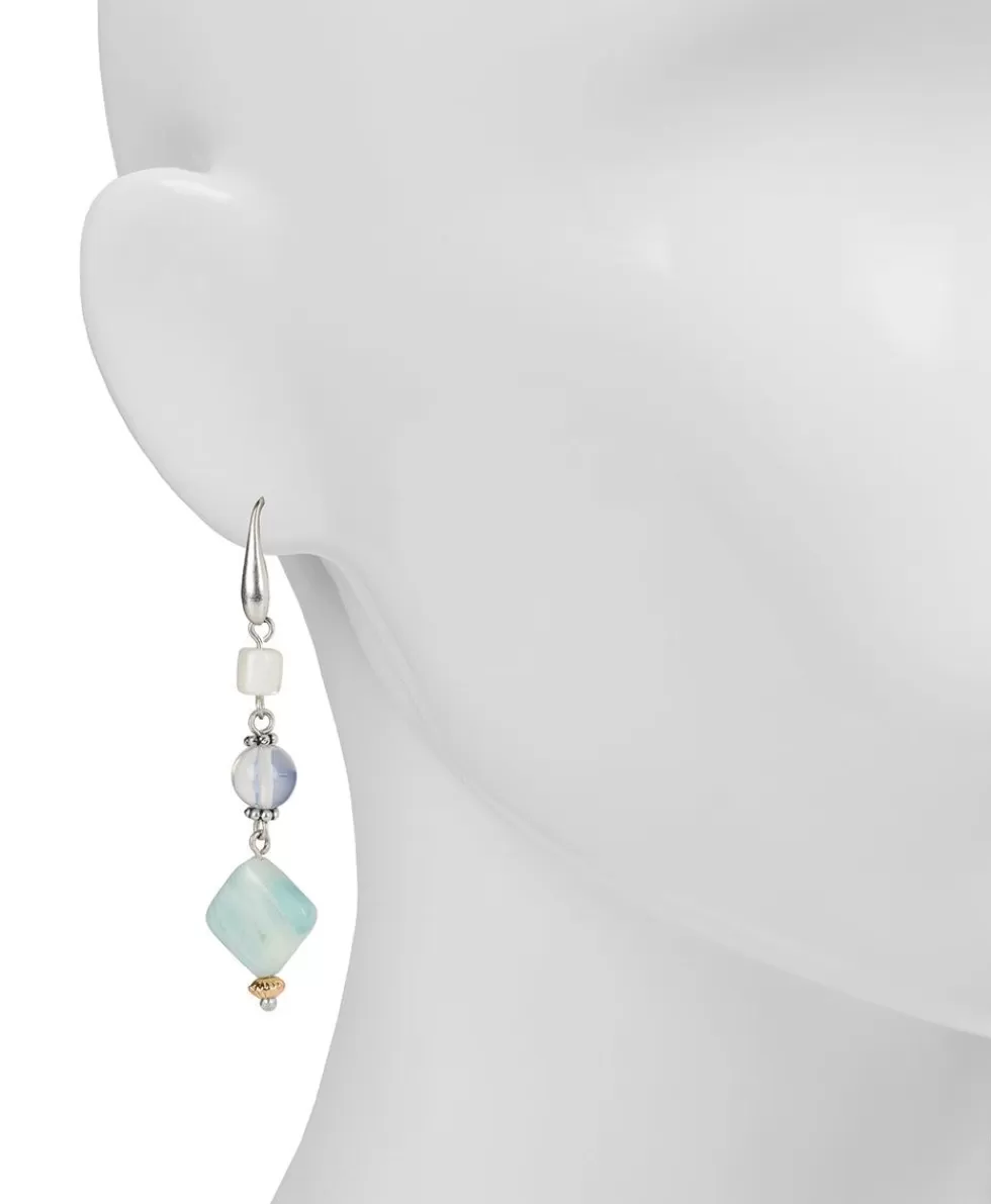 Patricia Nash Diamond Double Drop Earrings Best Sale