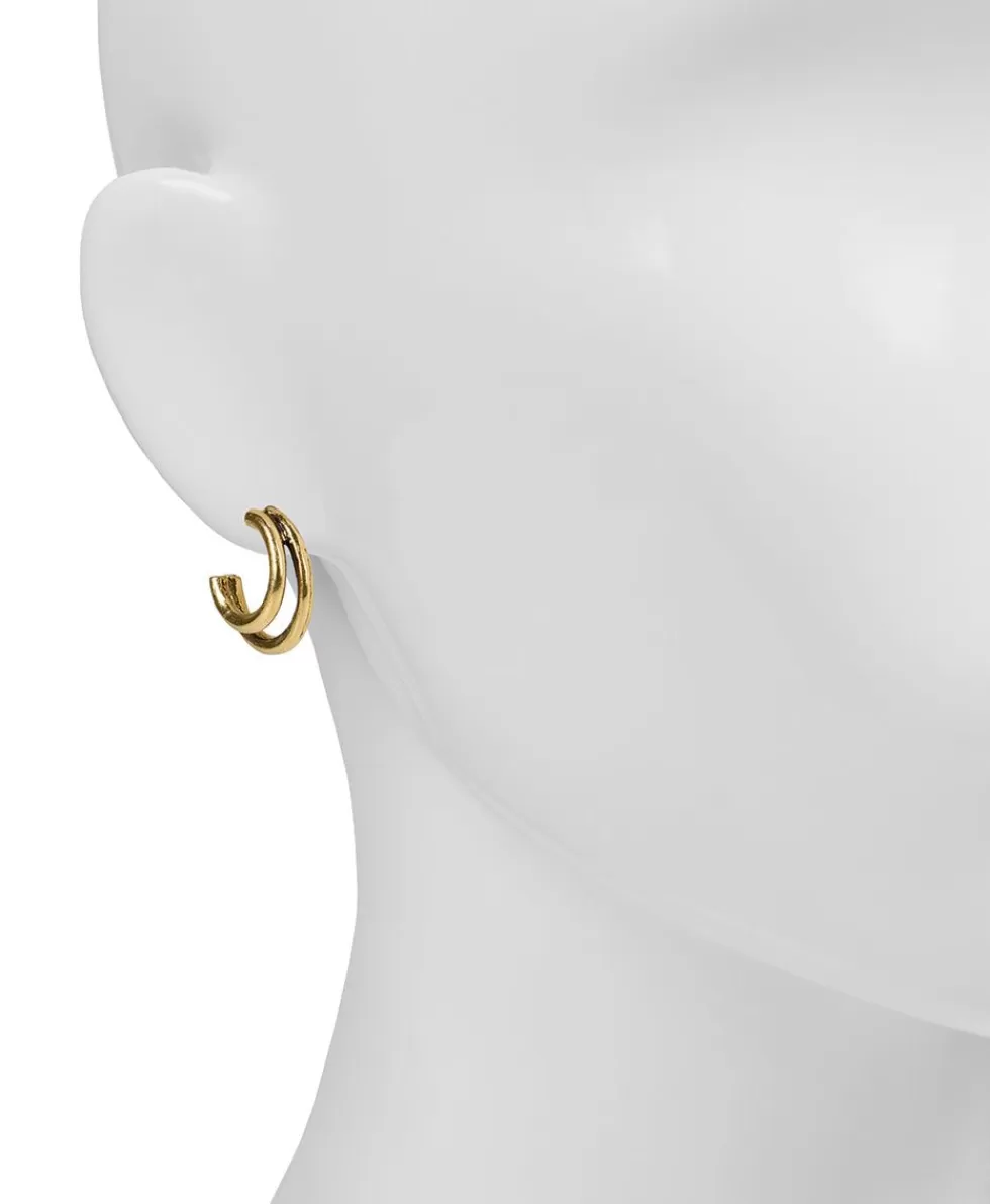 Patricia Nash Double Wire Hoop Earrings Cheap