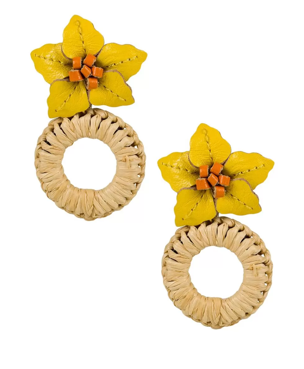 Patricia Nash Elvira Flower Drop Earrings Clearance