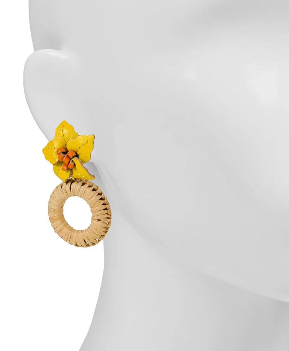 Patricia Nash Elvira Flower Drop Earrings Clearance