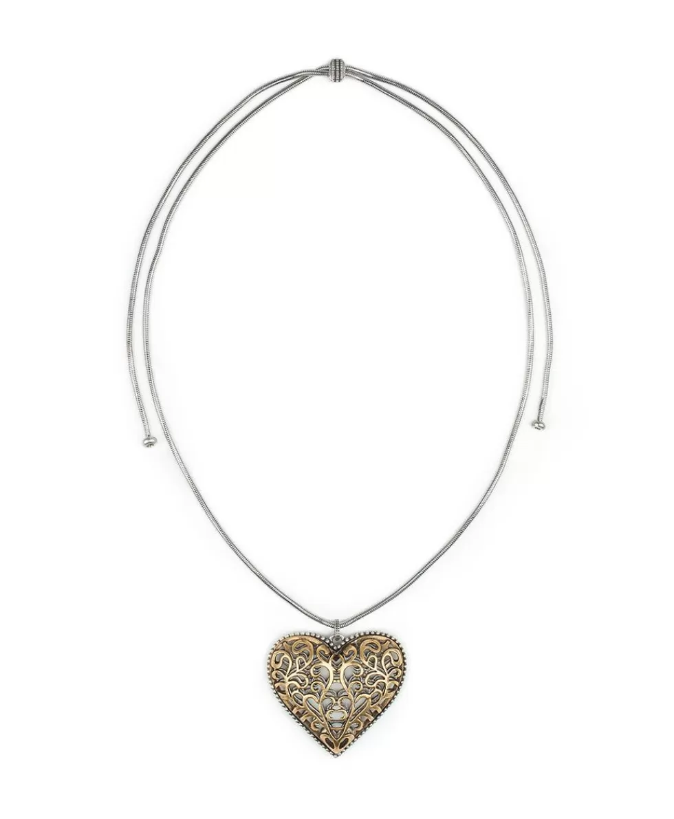 Patricia Nash Filigree Heart Pendant Necklace Best