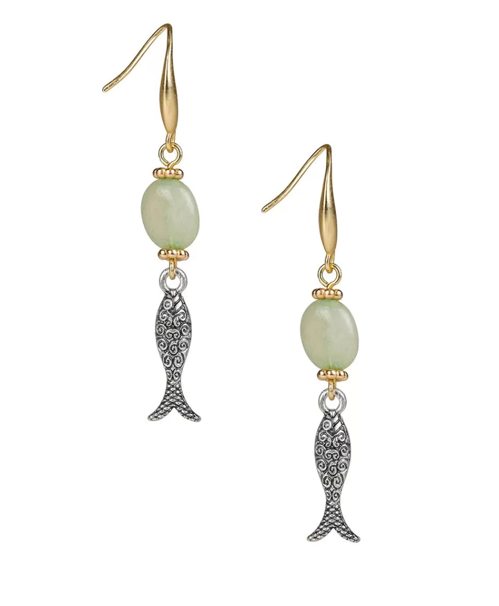 Patricia Nash Fish Dangle Earrings Best