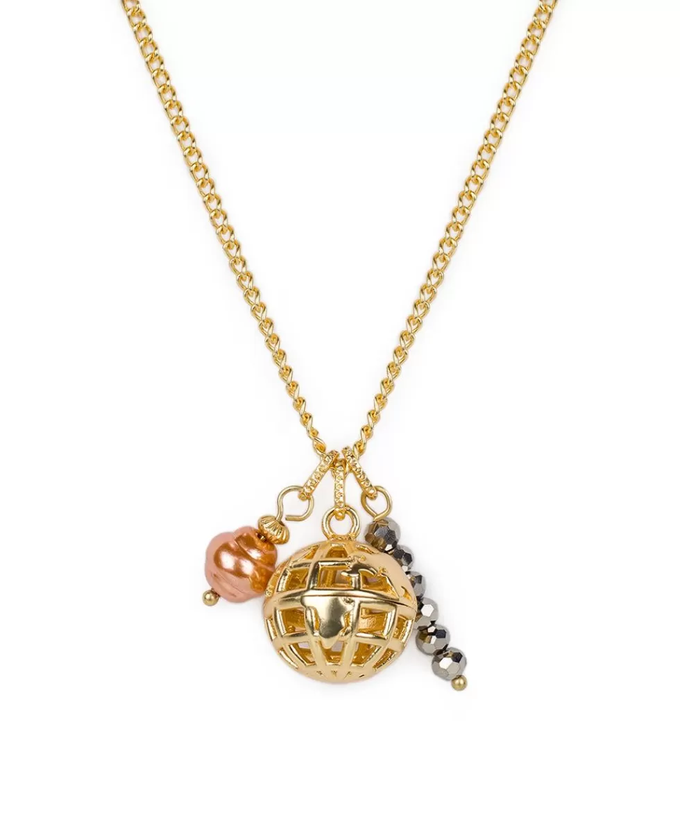 Patricia Nash Globe Charms Necklace Outlet