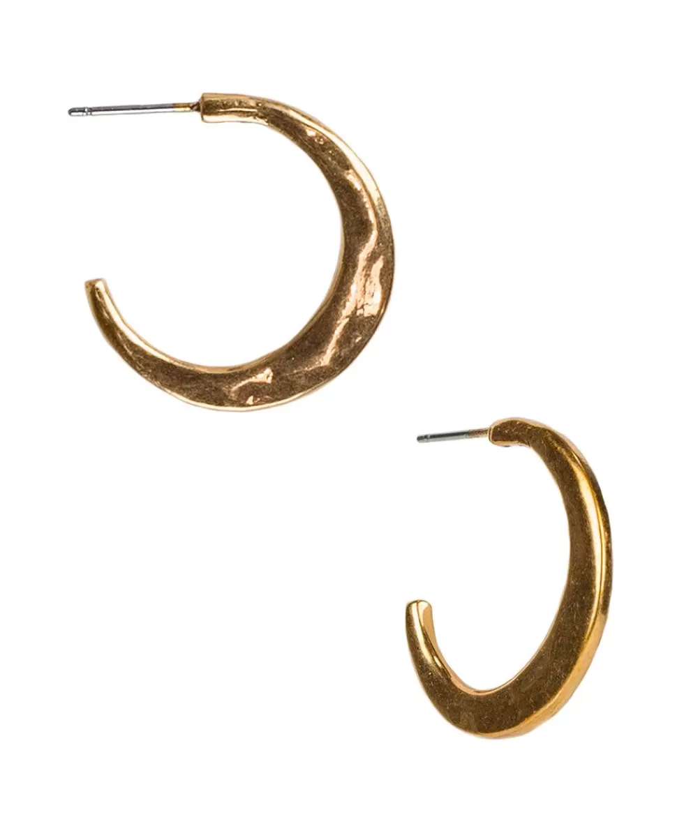 Patricia Nash Hammered Hoop Earrings Best Sale