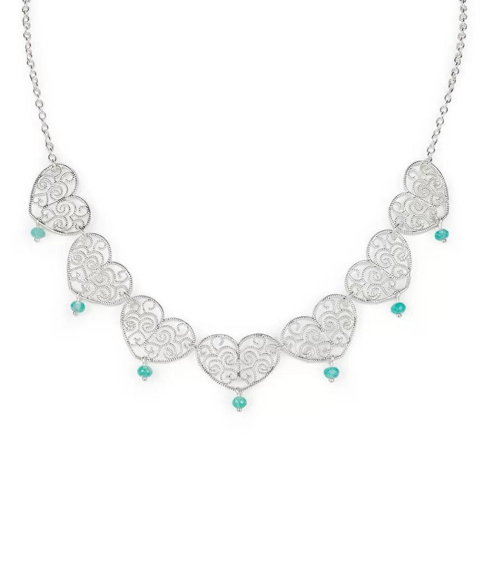 Patricia Nash Heart Statement Collar Necklace Cheap