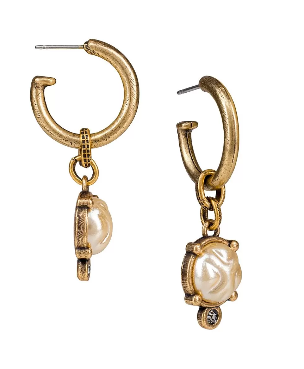 Patricia Nash Hoop Drop Earrings Hot