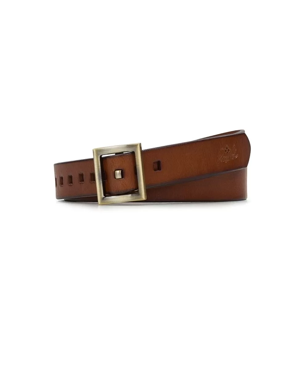 Patricia Nash Huxton Square Buckle Belt Shop