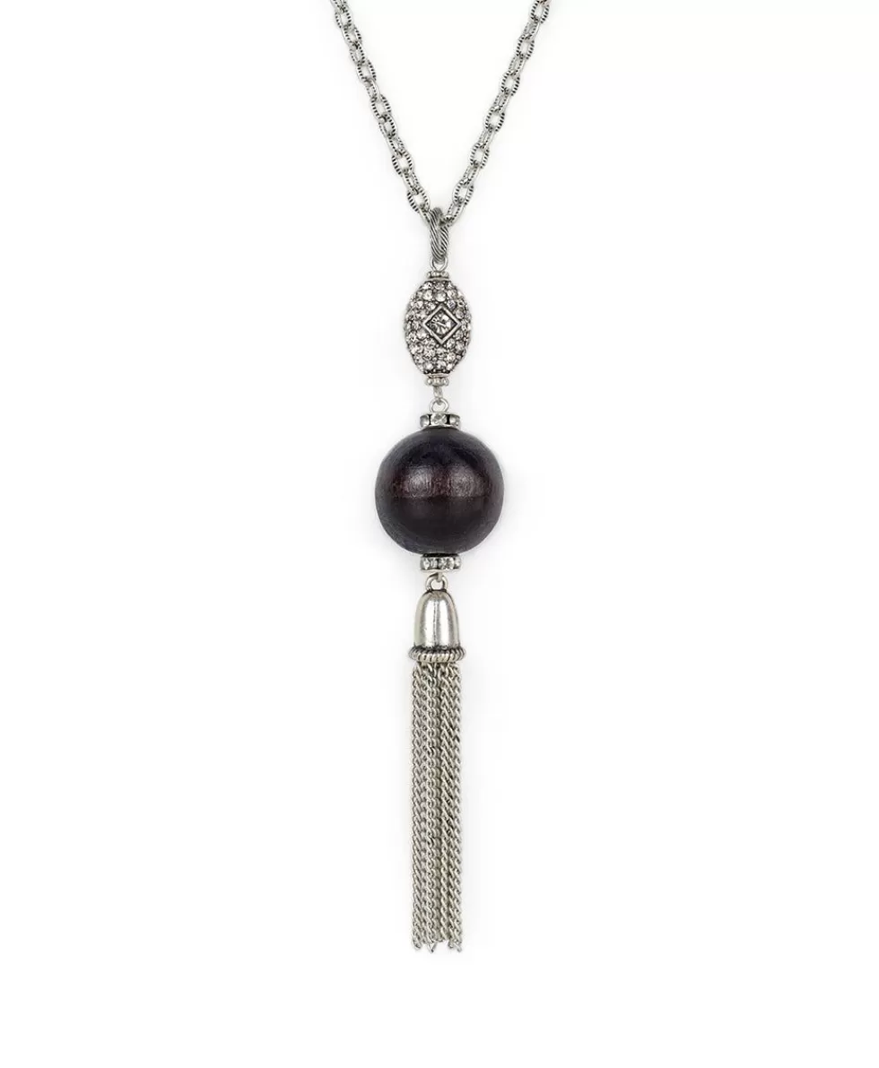 Patricia Nash Long Tassel Necklace Cheap