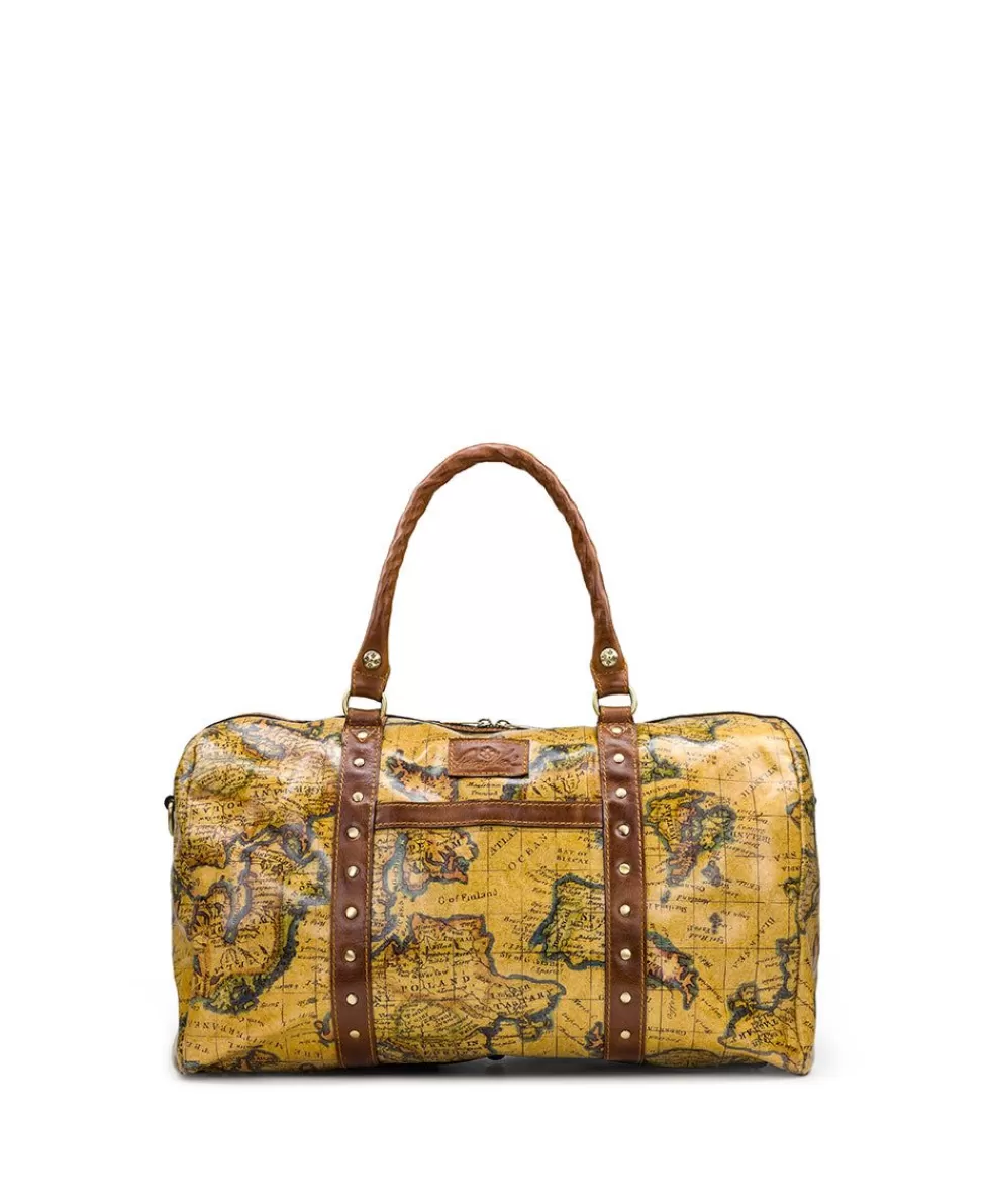 Patricia Nash Milano Weekender Duffel Bag New