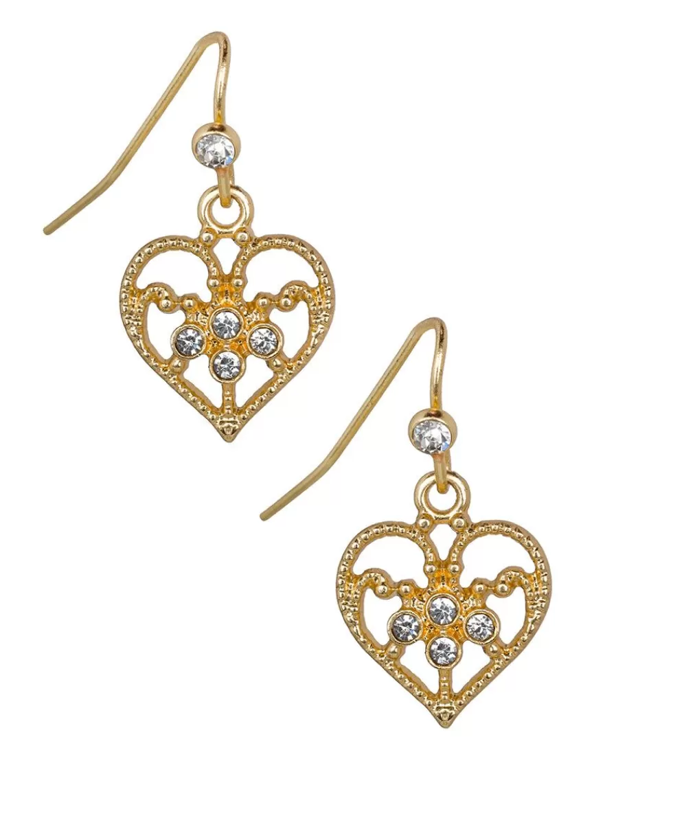 Patricia Nash Mini Heart Drop Earrings Store