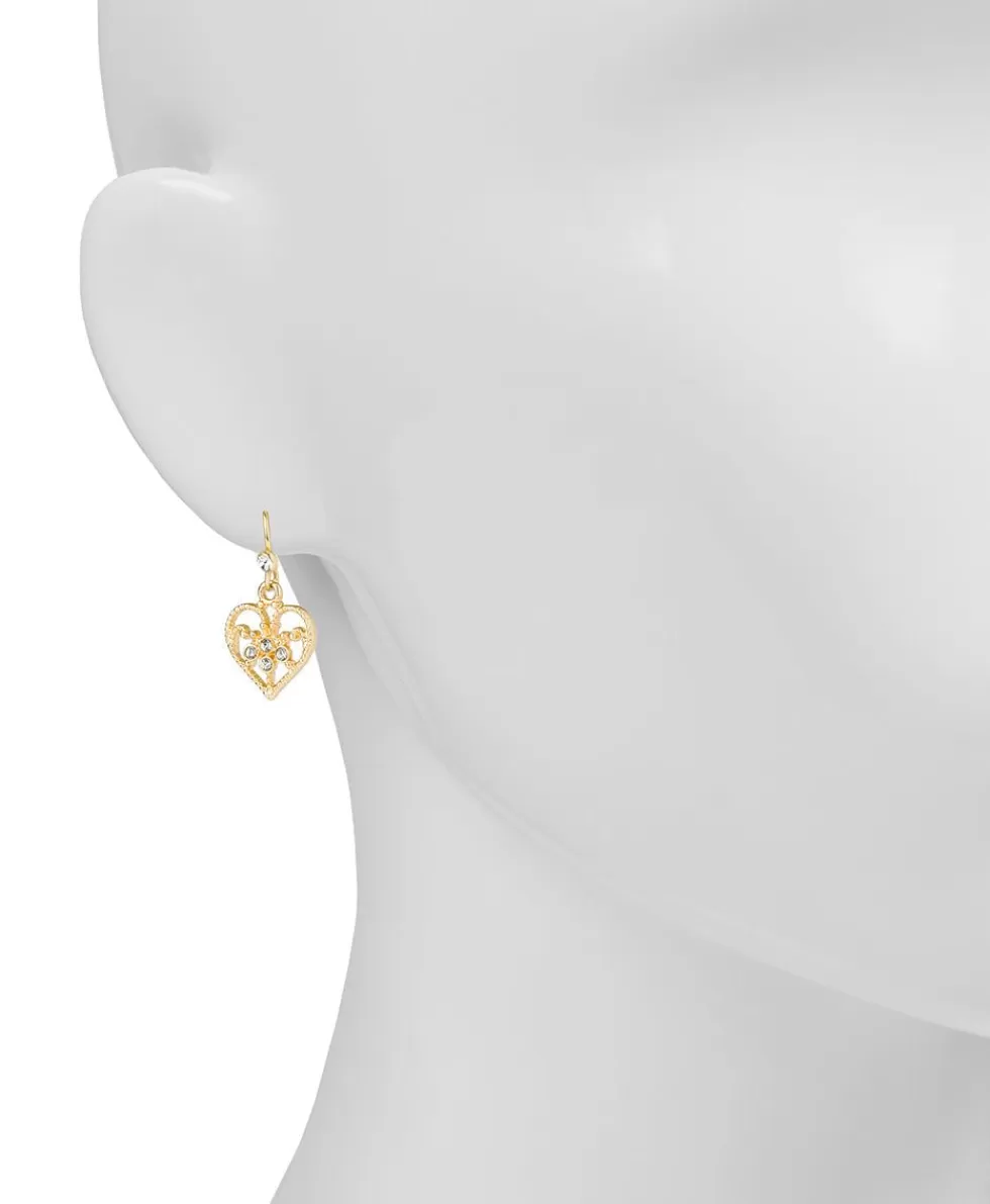 Patricia Nash Mini Heart Drop Earrings Store