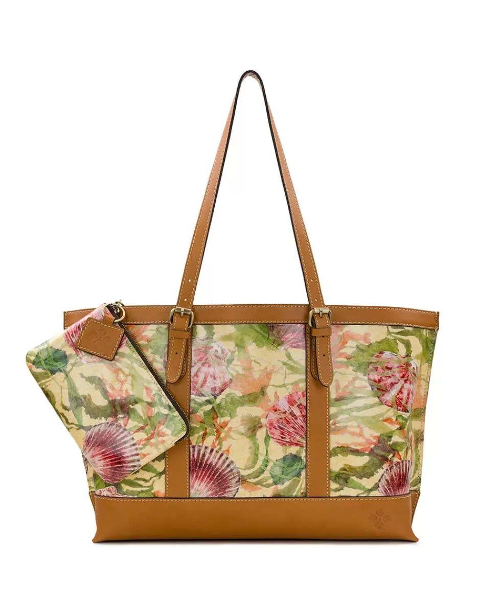 Patricia Nash Nice Tote With Capri Clutch Clearance