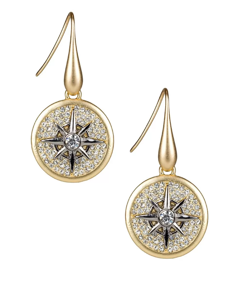 Patricia Nash Pave Drop Earrings Cheap