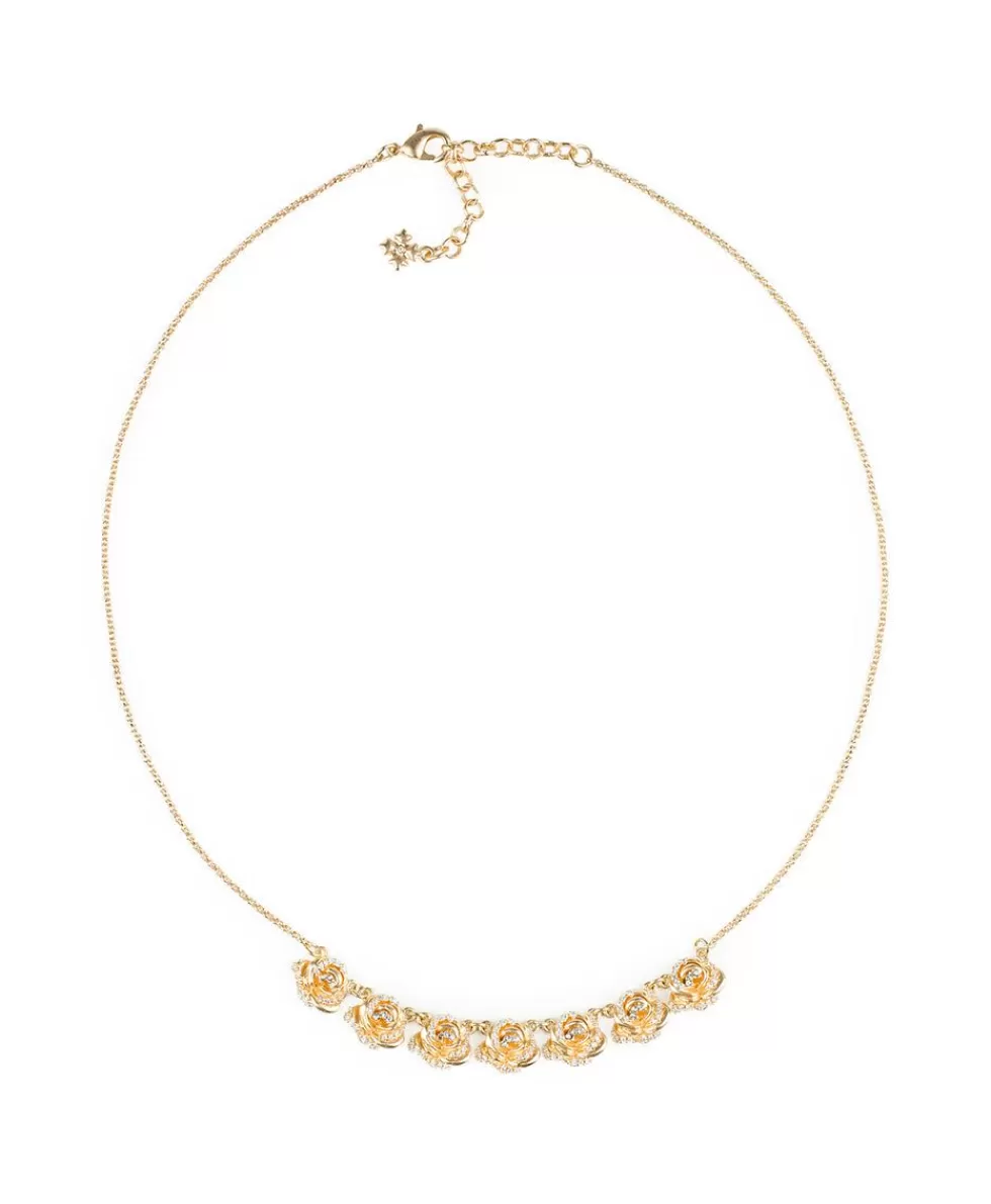 Patricia Nash Pave Rose Necklace Shop