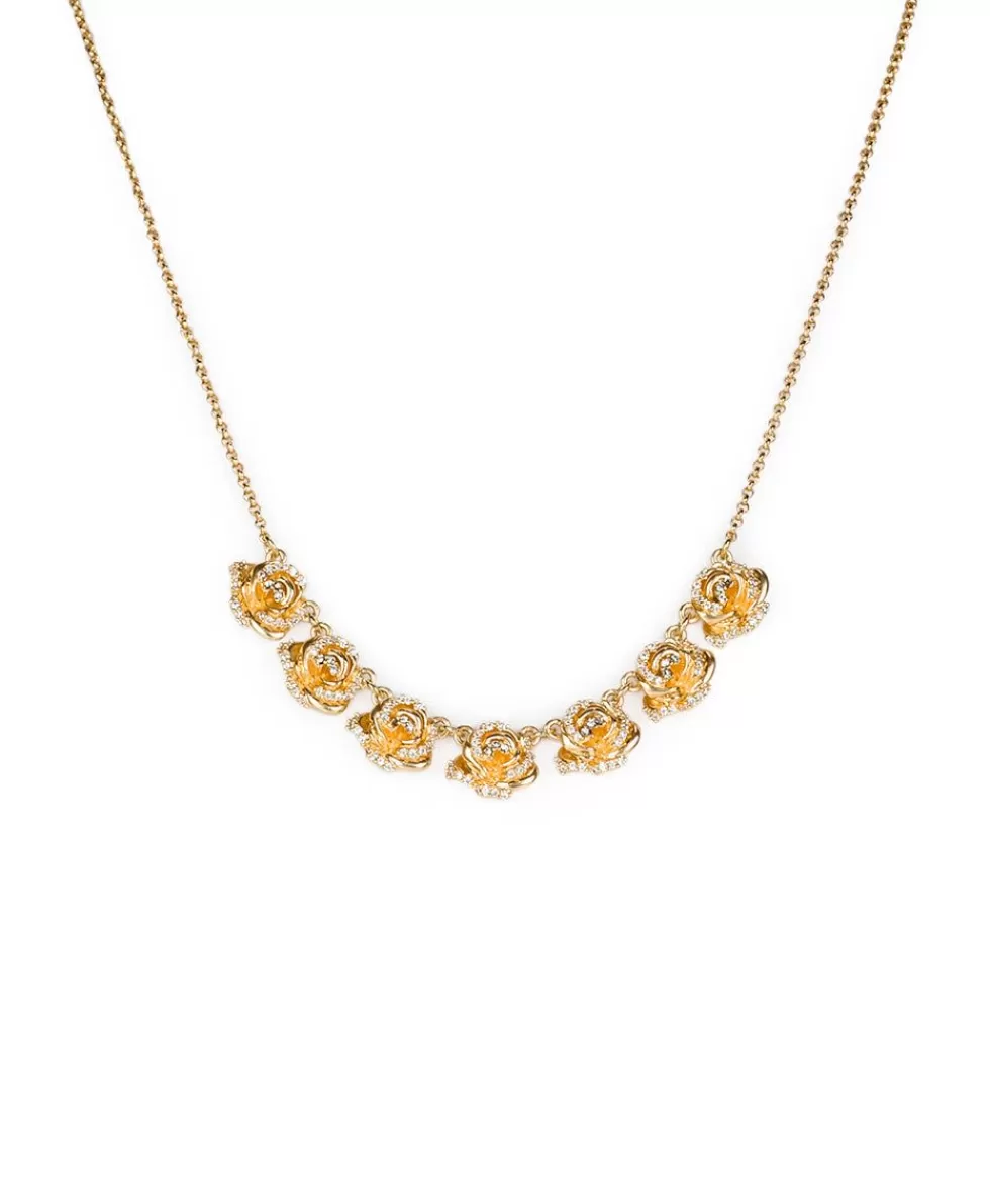 Patricia Nash Pave Rose Necklace Shop