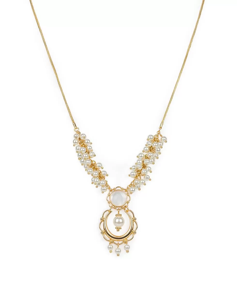 Patricia Nash Pearl Adjustable Necklace Online