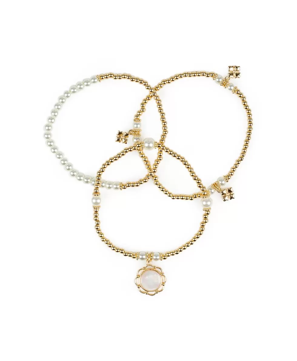 Patricia Nash Pearl Stretch Bracelet Set Discount