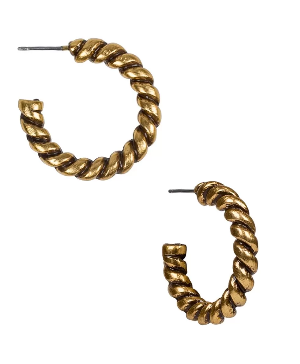 Patricia Nash Rope Hoop Earrings Best Sale