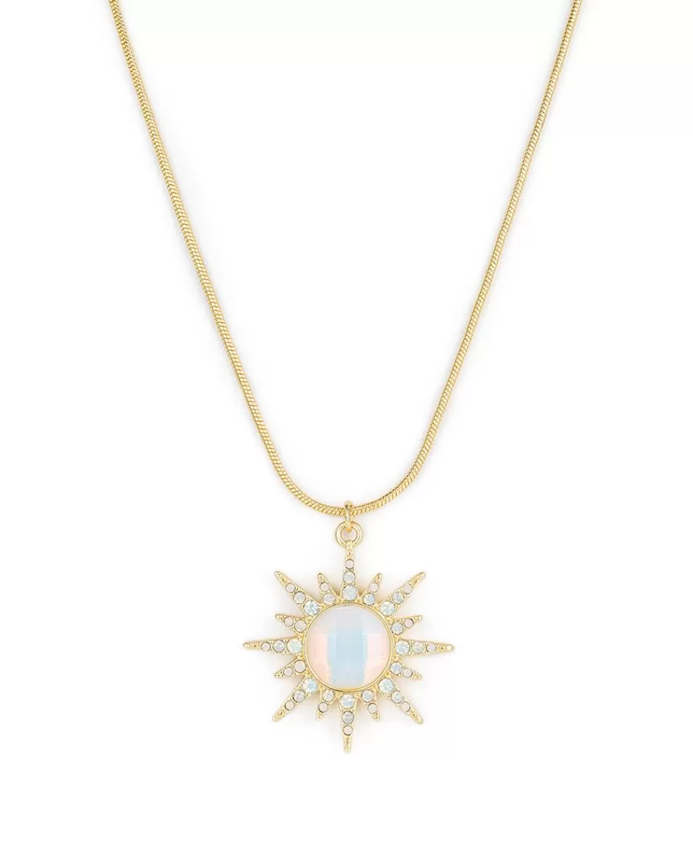 Patricia Nash Sparkle Sun Pendant Necklace Hot