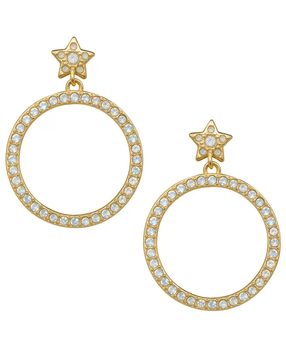 Patricia Nash Star Doorknocker Earrings Hot