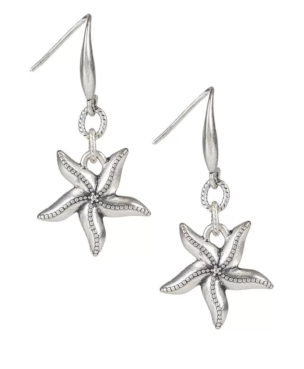 Patricia Nash Starfish Dangle Earrings Best