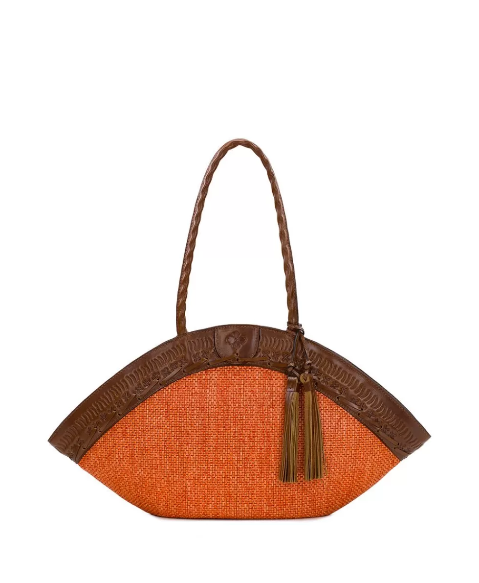 Patricia Nash Trope Dome Tote With Tassel Clearance