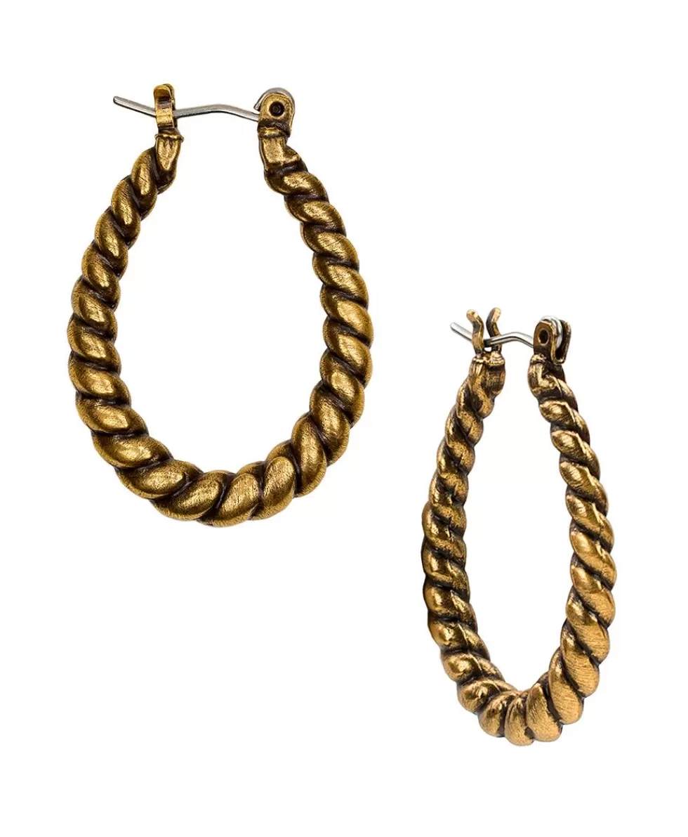 Patricia Nash Twisted Rope Hoop Earrings Sale